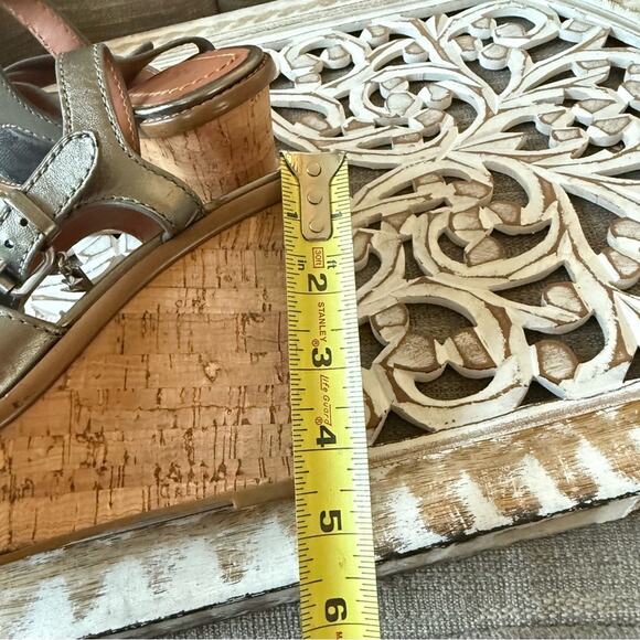 Coach Platform Wedge Heels Sandals Shoes Women’s 8 - Picture 8 of 11